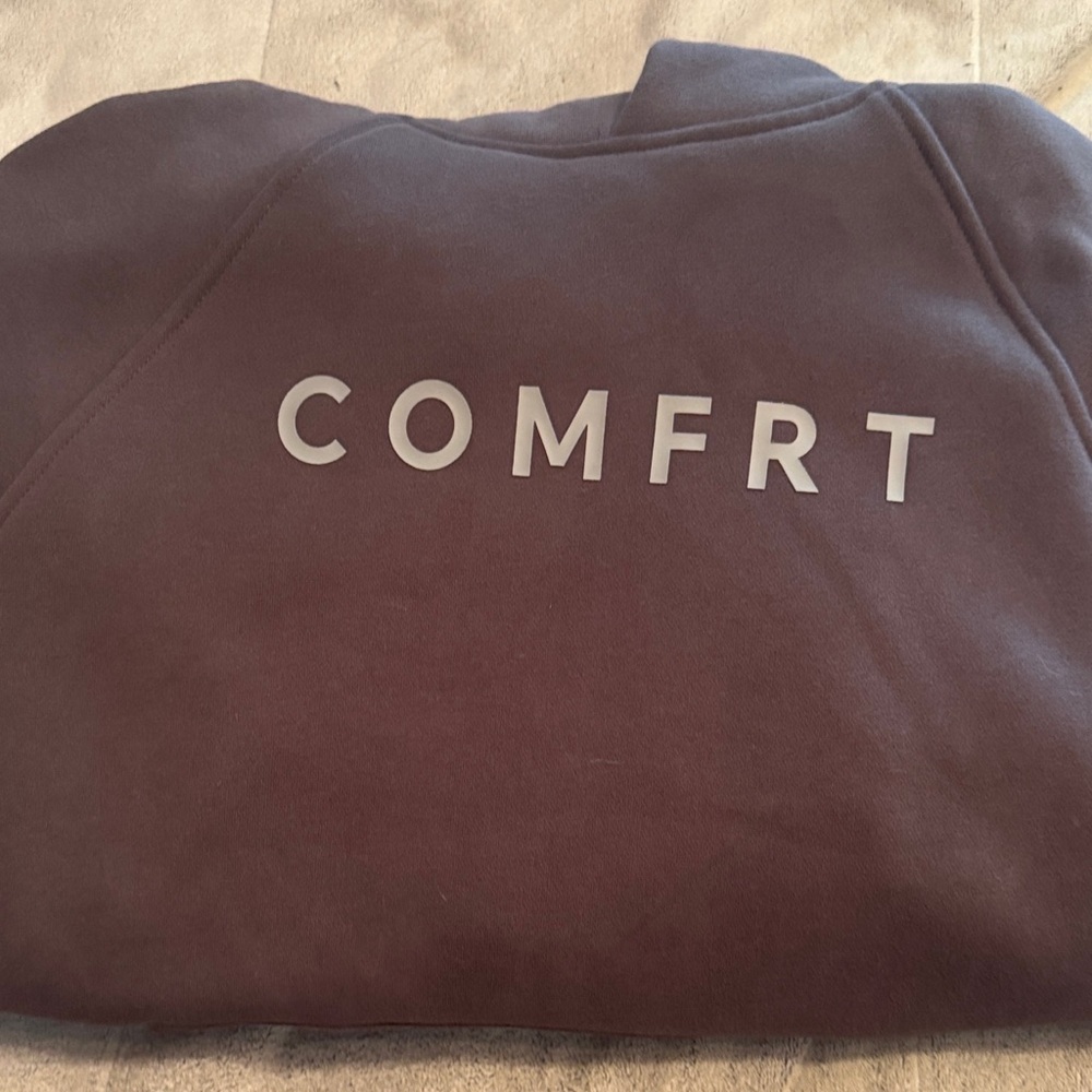 Brand New Gray COMFRT Hooded Sweater Size L